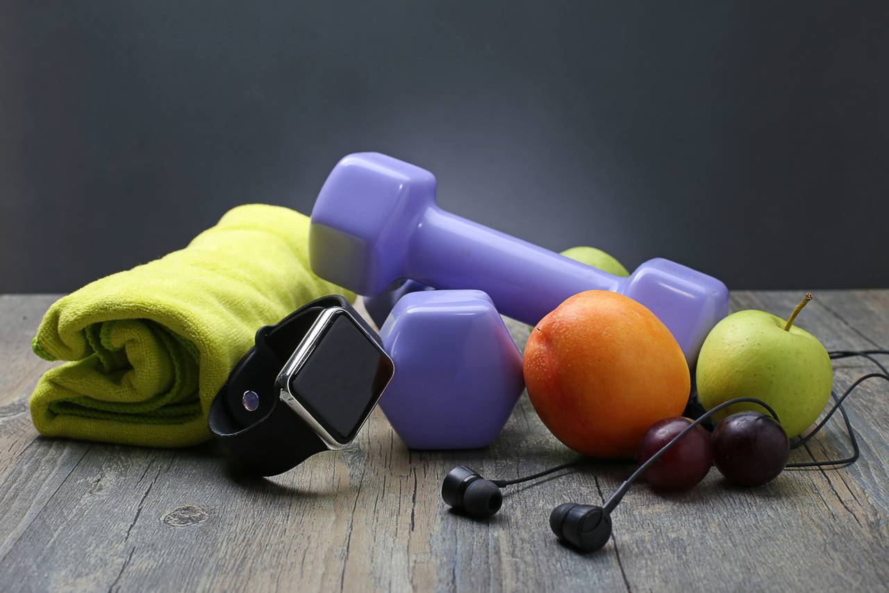 4.01 Healthy Lifestyle Dumbbell Smart Watch Fruit